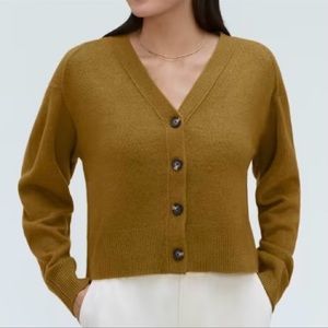 NWT Everlane The ReCashmere Cardigan - Tapenade